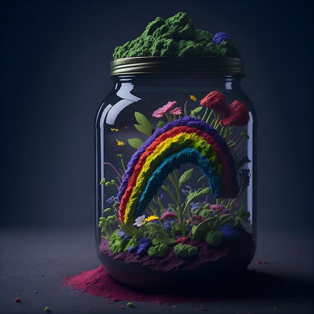 How to Make a Rainbow in a Jar: A Colorful Kids Science Experiment