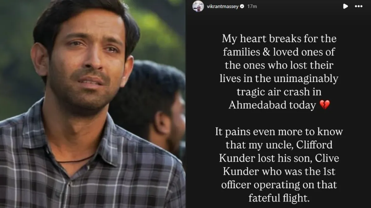 Remembering Clive Kunder: The Brave Co-Pilot Lost in Air India Crash, Vikrant Massey Pays Emotional Tribute